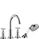 AXOR-HG-4-Loch-Wannenarmatur-Axor-Montreux-F-Set-Wanne-brushed-nickel-m-Kreuzgr-16546820 gallery number 1